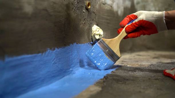 SJ Waterproofing Pros commercial waterproofing team near Shrewsbury, NJ
